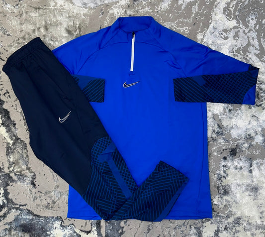 NIKE - DRI FIT STRIKE TRACKSUIT BLUE