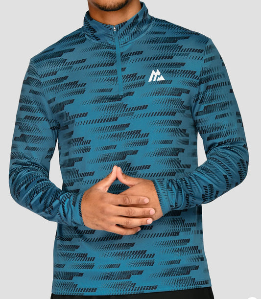 MONTIREX APEX 1/4 ZIP BLUE