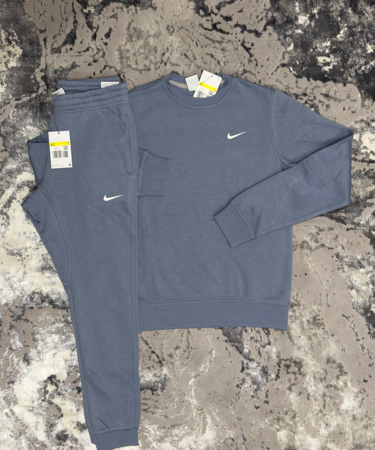 NIKE - CLUB FLEECE TRACKSUIT - ASHEN SLATE