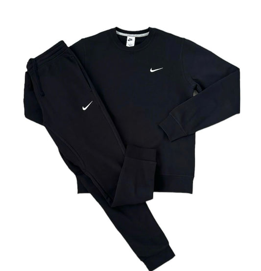 NIKE - CLUB FLEECE TRACKSUIT - BLACK